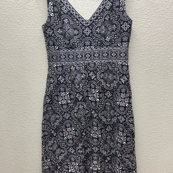 Monsoon Sleeveless V Neckline Dress Size US 6 - Picture 5 of 6